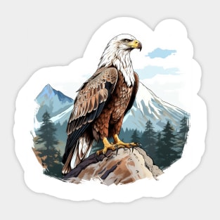 Golden Eagle Sticker